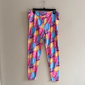 Disney Parks Mad Tea Party Tea Cup Leggings